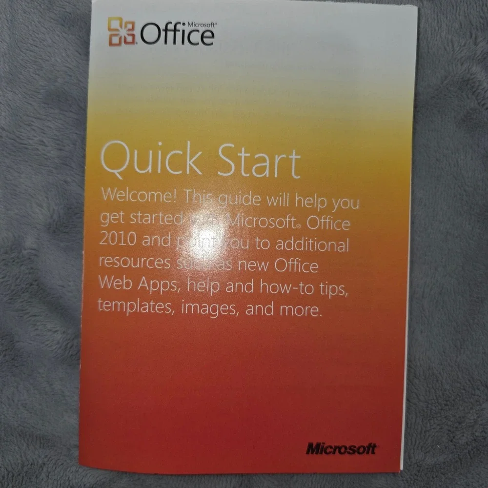 Microsoft Office Home and Student 2010 Family Pack 3 PC Windows DVD Product Key